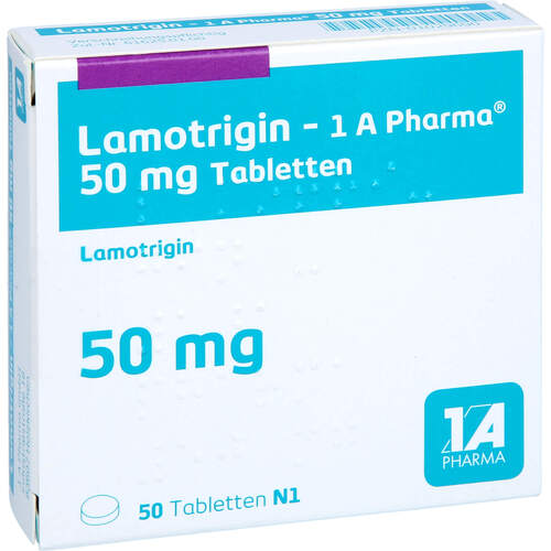 Lamotrigin-1A Pharma 50mg Tabletten, 50 Stk., 1 A Pharma GmbH