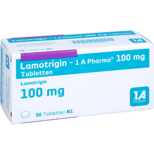 Lamotrigin-1A Pharma 100mg Tabletten, 50 Stk., 1 A Pharma GmbH