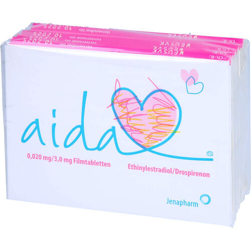 Aida 0.02mg/3mg Filmtabletten, 6x21 Stk., Jenapharm GmbH & Co. KG