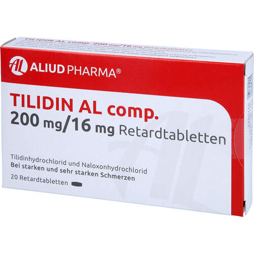 Tilidin AL comp. 200mg/16mg Retardtabletten, 20 Stk., Aliud Pharma GmbH