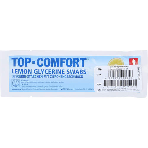 Mundpflegestäbchen-Lemon Sticks, 3 Stk., Brinkmann Medical Ein Unternehmen der Dr. Junghans Medical GmbH