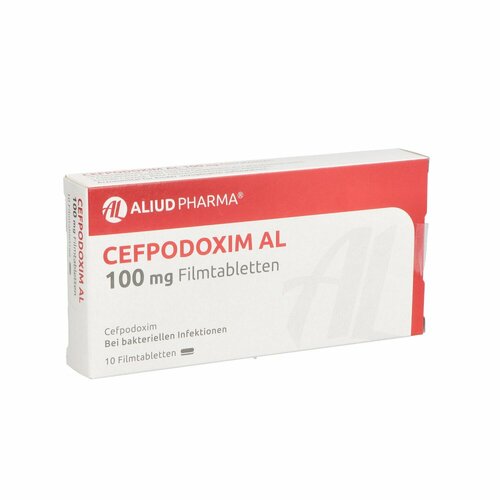 Cefpodoxim AL 100mg Filmtabletten, 10 ST, Aliud Pharma GmbH