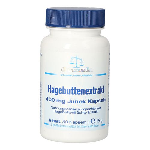 Hagebuttenextrakt 400mg Junek Kapseln, 30 Stk., Bios Medical Services