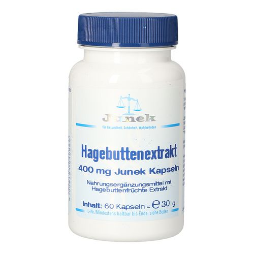 Hagebuttenextrakt 400mg Junek Kapseln, 60 Stk., Bios Medical Services