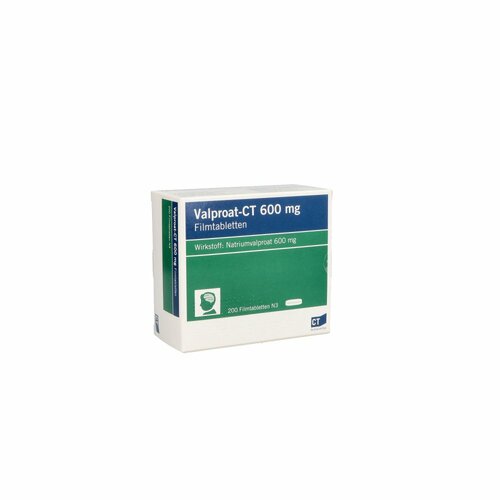 Valproat - CT 600mg, 200 Stk., Abz Pharma GmbH Valproat - CT 600mg, 200 Stk., Abz Pharma GmbH