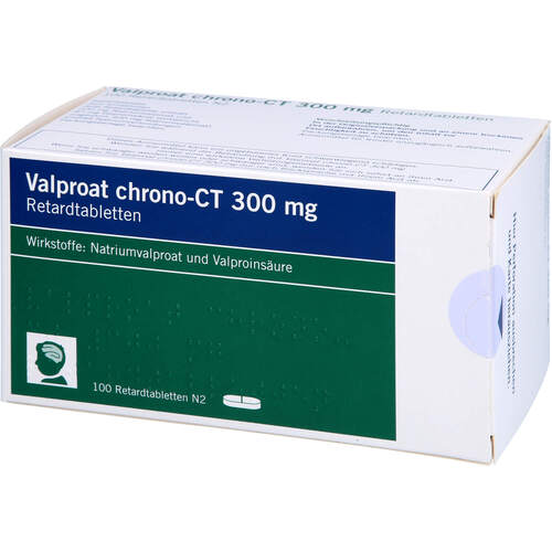 Valproat chrono - CT 300mg Retardtabletten, 100 Stk., Abz Pharma GmbH