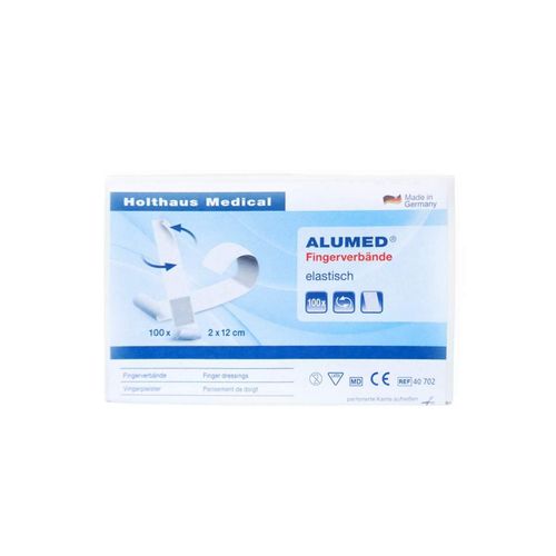 Fingerverband Alumed 2x12cm, 100 Stk., Holthaus Medical GmbH & Co. KG