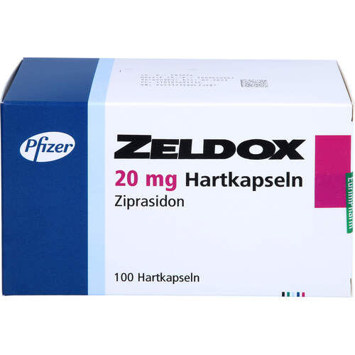 Zeldox 20mg Hartkapseln, 100 ST, Eurimpharm Arzneimittel GmbH