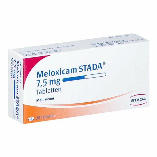 Meloxicam STADA 7.5mg Tabletten, 20 Stk., STADAPHARM GmbH