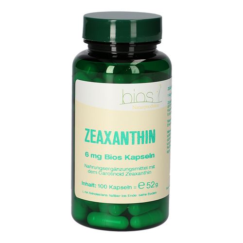 Zeaxanthin 6mg Bios Kapseln, 100 Stk., Bios Medical Services