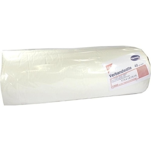 VERBANDWATTE zickzack Hartmann Roll.m.Papierzw.Lg., 1000 G, PAUL HARTMANN AG