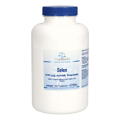 Selen 100ug Junek Kapseln, 360 Stk., Bios Medical Services