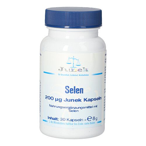 Selen 200ug Junek Kapseln, 30 Stk., Bios Medical Services