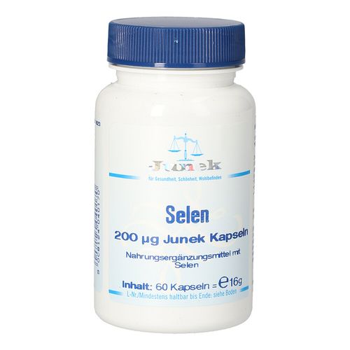 Selen 200ug Junek Kapseln, 60 Stk., Bios Medical Services