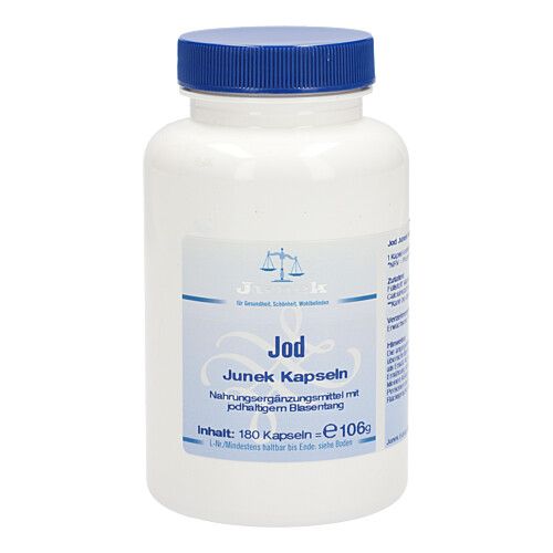 Jod Junek Kapseln, 180 Stk., Bios Medical Services