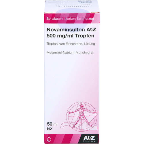 Novaminsulfon AbZ 500mg/ml Tropfen, 50 ML, Abz Pharma GmbH