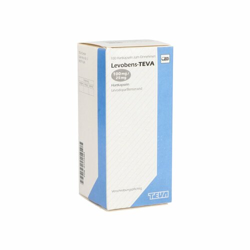 Levobens-TEVA 100mg/25mg Hartkapseln, 100 ST, TEVA GmbH