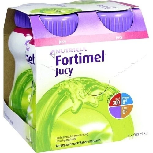 Fortimel Jucy Apfelgeschmack, 4x200 ml, Danone Deutschland GmbH