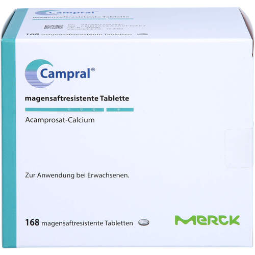 Campral Tabletten magensaftresistent, 168 Stk., Orifarm GmbH