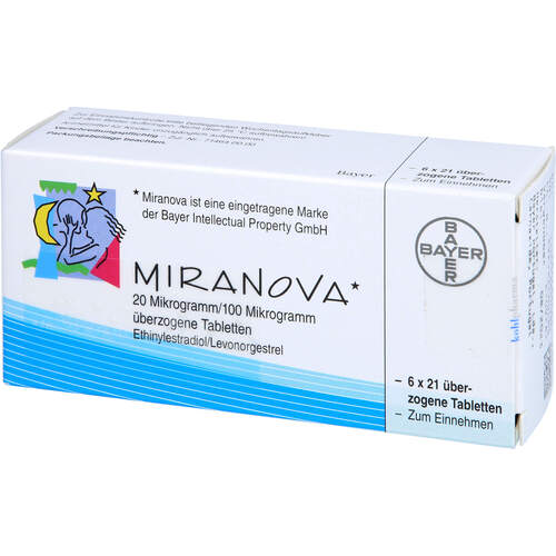 Miranova, 6x21 Stk., kohlpharma GmbH