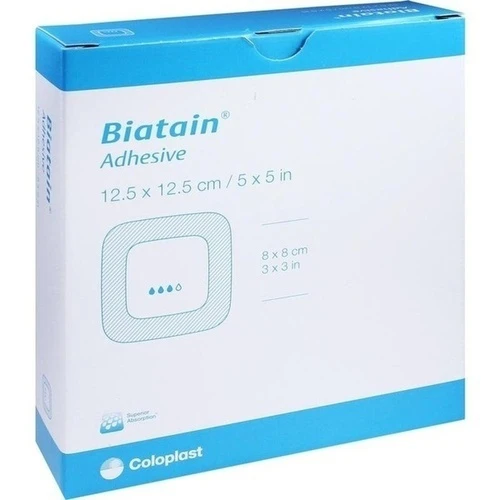 Biatain Schaumverband selbst-haftend 12.5x12.5cm, 10 Stk., Coloplast GmbH