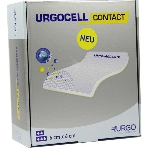 URGOCELL Contact Verband 6x6 cm, 10 Stk., Urgo GmbH