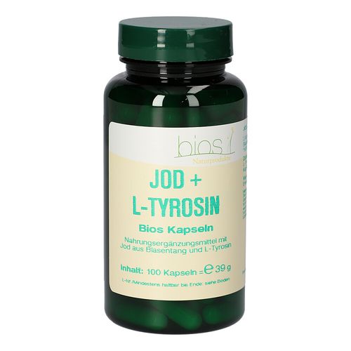 Jod + L-Tyrosin Bios Kapseln, 100 Stk., Bios Medical Services