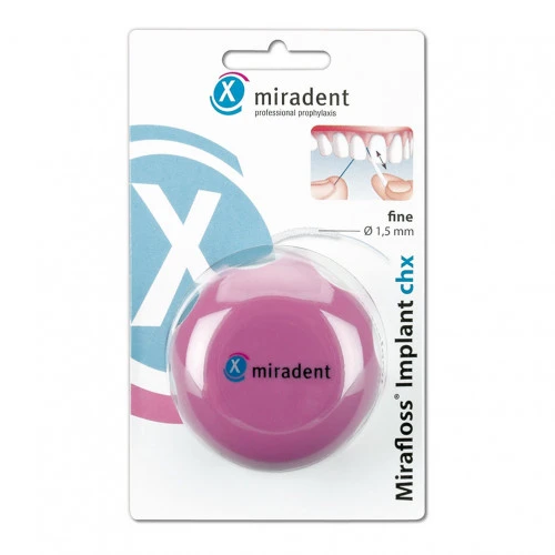 miradent-Mirafloss Implant chx fine, 50x15 cm, Hager Pharma GmbH