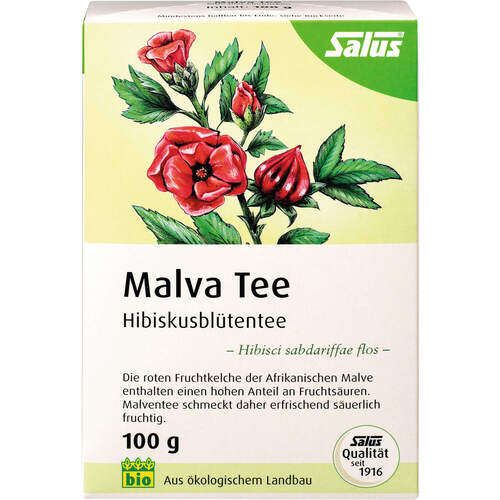 MALVATEE Hibiskusblütentee Bio Salus, 100 g, SALUS Pharma GmbH