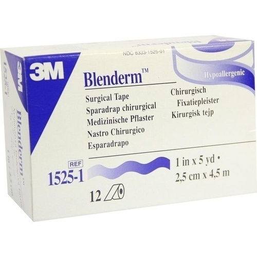 BLENDERM WUNDPFL 4.60 m x 2.50 cm, 12 Stk., Solventum Germany GmbH