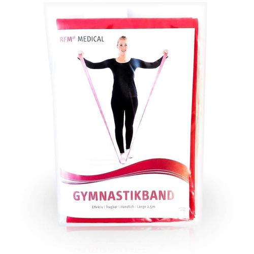 Gymnastikband RFM 2.5m rot, 1 Stk., Rehaforum Medical GmbH