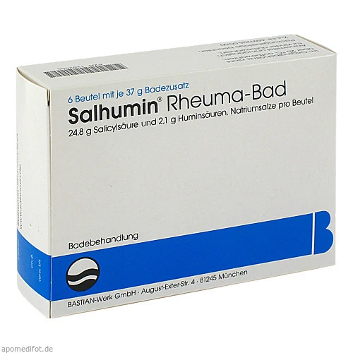 SALHUMIN Rheuma Bad, 6 Stk., Bastian-Werk GmbH