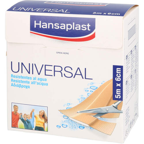 Hansaplast Universal Water Resist.MW 5mx6cm Rolle, 1 Stk., Beiersdorf AG