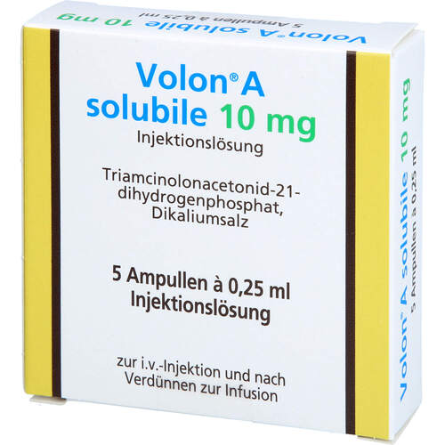 Volon A solubile 10mg, 5X0.25 ML, Dermapharm AG