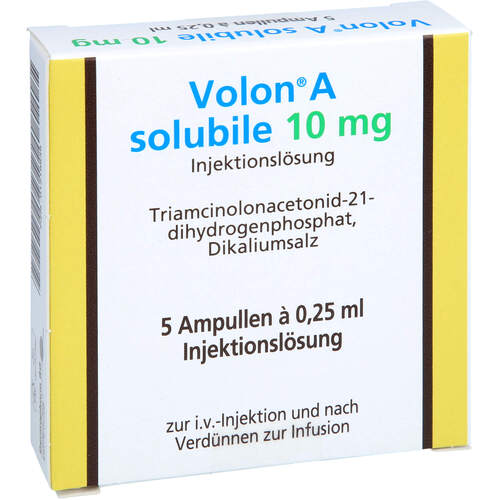 Volon A solubile 10mg, 5x0,25 ml, Dermapharm AG