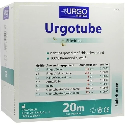 URGOTUBE 7F 10 cmx20 m Oberschenkel/kleine Köpf, 1 Stk., Urgo GmbH