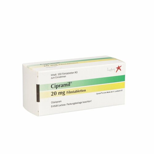 Cipramil 20mg, 100 ST, Emra-Med Arzneimittel GmbH