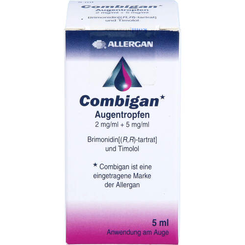 Combigan Augentropfen, 5 ml, kohlpharma GmbH