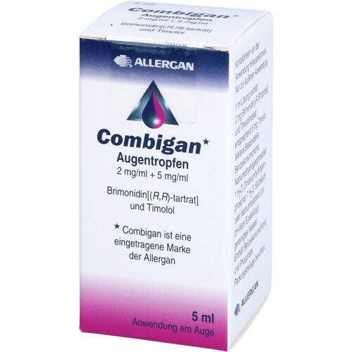 Combigan Augentropfen, 5 ML, kohlpharma GmbH