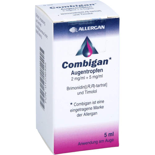 Combigan Augentropfen, 5 ml, kohlpharma GmbH