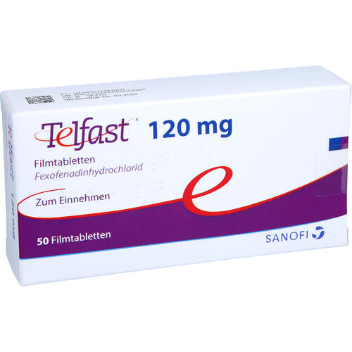 Telfast 120mg, 50 ST, Orifarm GmbH