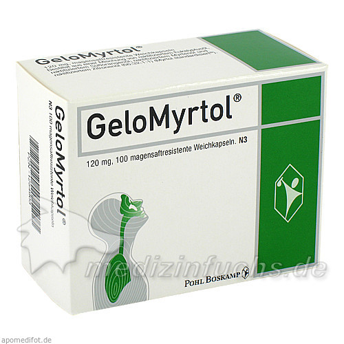 GELOMYRTOL magensaftresistente Weichkapseln, 100 Stk., G. Pohl-Boskamp GmbH & Co. KG