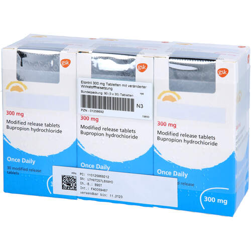 Elontril 300mg Tabl.m.ver&auml;nd.Wirkstofffreisetzung, 90 Stk., CC Pharma GmbH