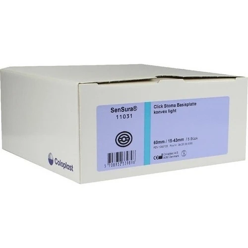 SenSura Basisp.konvex light 60RR 15-43, 5 Stk., Coloplast GmbH