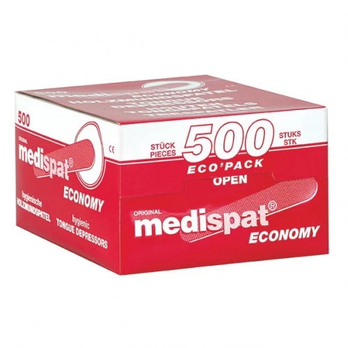 Holzmundspatel Medispat, 500 Stk., Diaprax GmbH