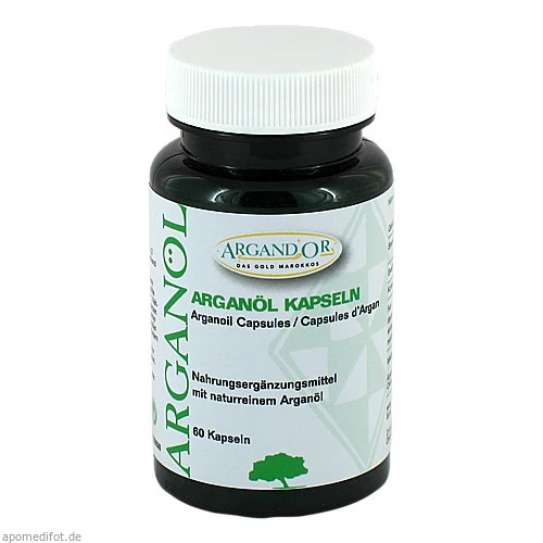 ARGANÖL KAPSELN ARGAND'OR, 60 Stk., Royal Argan Naturals UG