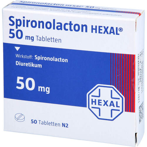Spironolacton Hexal 50mg, 50 Stk., HEXAL AG