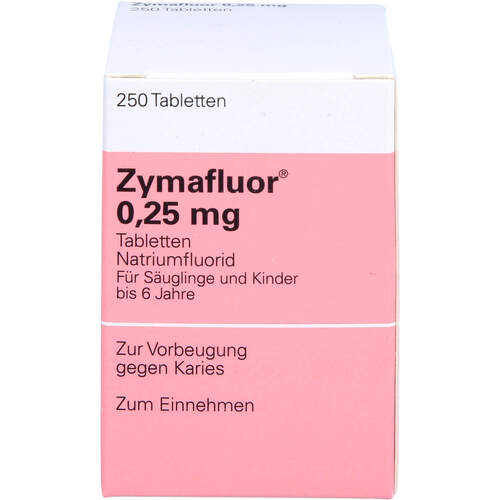 ZYMAFLUOR 0.25MG, 250 ST, Viatris Healthcare GmbH