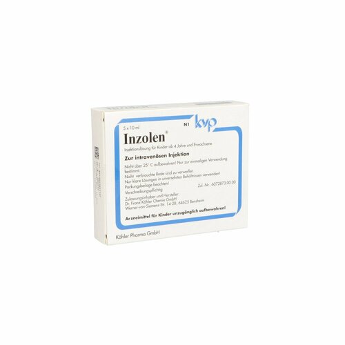 INZOLEN, 5x10 ml, K&ouml;hler Pharma GmbH