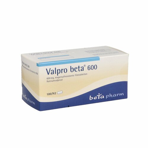Valpro beta 600, 100 Stk., betapharm Arzneimittel GmbH